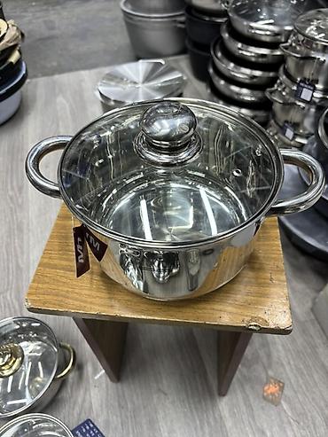 Кастрюли: Кастрюли 2.5 л и 3 л от Millerhaus из нержавеющей стали — 8