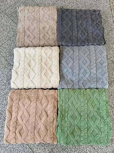 Ostali nameštaj: Plisani flekeri za ugaonu garnituru. U pakovanju dolaze 3 komada — 6