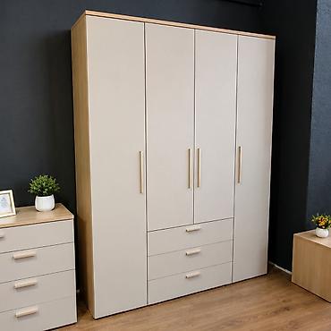 silver kitchen: Шифоньер, шкаф для одежды, Новый, Прямой, ЛДСП — 1