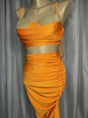 sako i suknja komplet: M (EU 38), color - Orange