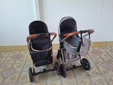 əkizlər və üçlüklər üçün easygo duo uşaq arabaları: Əkizlər üçün araba, Kidilo, İşlənmiş, Yaş: 1-6 ay, Ünvandan götürmə