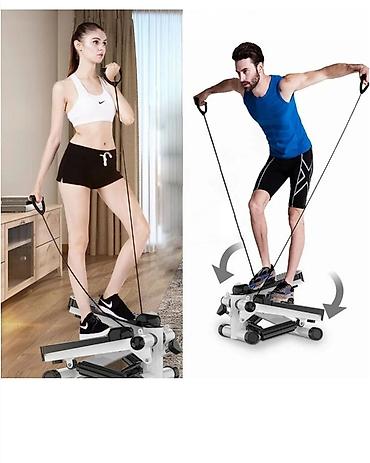 stepper: Mini Stepper – evdə kardio və aşağı bədən məşqləri üçün kompakт — 3