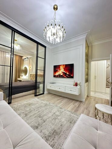 комната с подселением в бишкеке: 1 комната, 46 м², Элитка, 11 этаж, Дизайнерский ремонт
