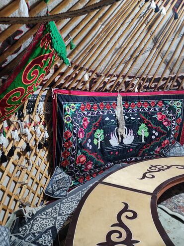 Аренда юрт: Аренда юрты, Каркас Деревянный, 85 баш, Стулья, Казан, Самовар — 15