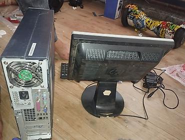 modem ikinci el: Fərdi kompüter dəsti, monitor, sistem bloku, klaviatura və enerji — 2