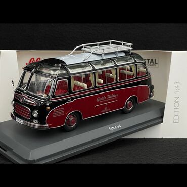 Спорт и хобби: Schuco 1/43 Setra S6 Çatdırılma üçün əlaqə saxlayın. Whatsapp