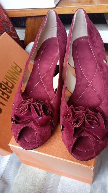сабо женские: Туфли 40, цвет - Фиолетовый