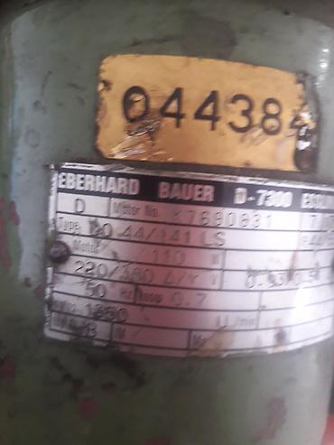 Другие электротовары: Продаю электродвигатели 3ф с редуктором и шкивами немецской — 4