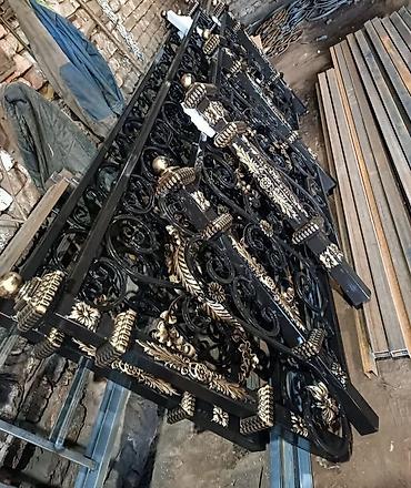 Изготовление перил: Изготовление перил Материал: Кованное железо, Наружные, Бесплатный замер — 133