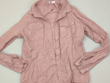 koszula dziewczęca 146: Shirt 12 years, condition - Satisfying, pattern - Monochromatic, color - Pink