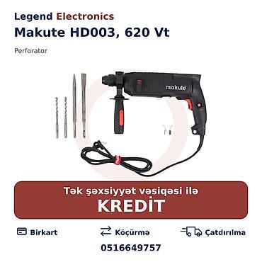 açar dest: Elan başlığı: Perforator Makute HD003, 620 Vt Elan mətni: Makute — 1