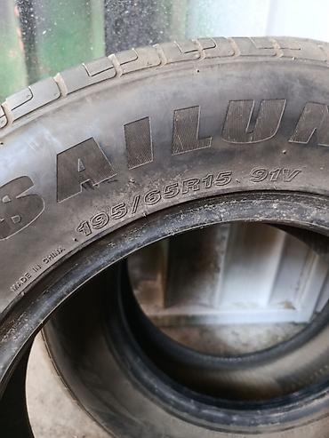 шины sailun: Шины 195 / 65 / R 15, Лето, Б/у, Пара, Легковые, Китай, Sailun — 2