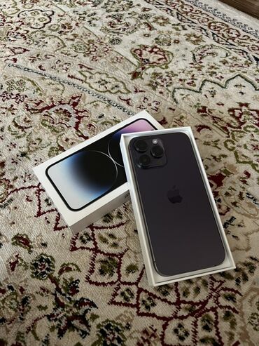 купить телефон в рассрочку без первоначального взноса: IPhone 14 Pro Max, Deep Purple, Коробка