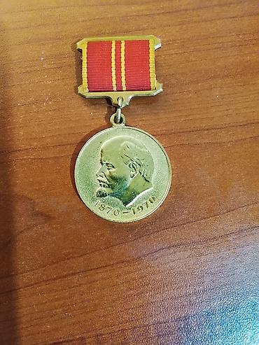 медаль: SSR dövrünə aid orijinallığı detallı işlənmiş 3 ədəd medal/bədən — 1