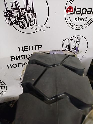 p 12: Шина для вилочного погрузчика, цельнолитая (super elastic) - Размер — 2