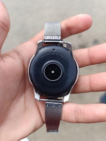 sim kartlı saat: Samsung Galaxy Watch (SM-R800) – 46 mm - Paslanmayan poladdan gövdə — 2
