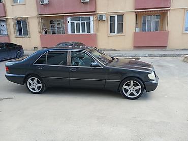 amg deflektor: Mercedes-Benz S-Class (W140) sedan - Kuzov: qara rəng, uzun baza — 2
