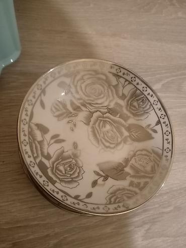 original cobalt: Porcelain konfet qabı / şirniyyat qabı - Material: nazik porselen - — 1