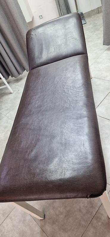 Salon, tibbi mebel: Masaj/istirahət çarpayısı – salon və klinikalar üçün - Material: tünd — 1