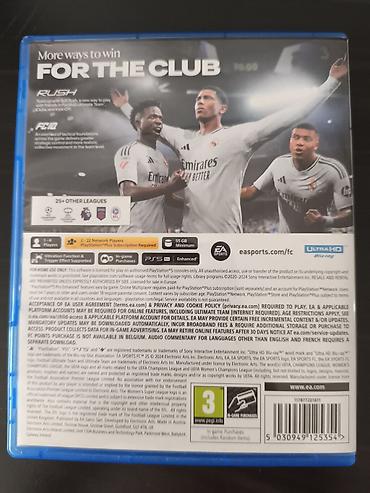 Oyun diskləri: PS5 üçün EA Sports FC 25 (Disk versiya) 2-3 ay işlənilib cizigi — 2