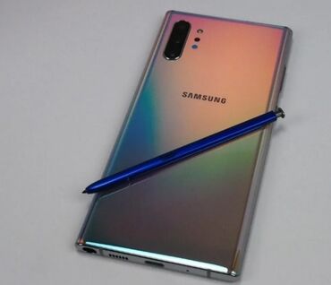 Samsung: Samsung Note 10 Plus, Б/у, 256 ГБ, цвет - Белый, 2 SIM