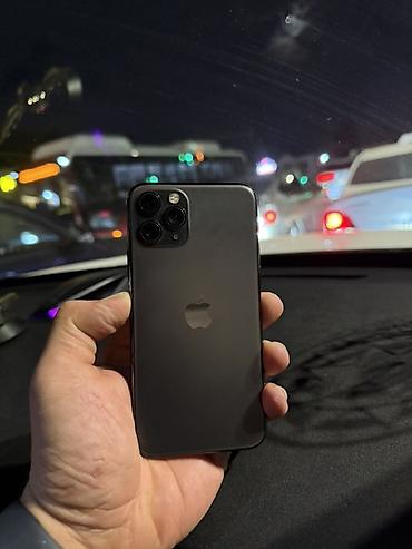 IPhone 11 Pro, 64 GB, Space Gray, Simsiz şarj, Face ID