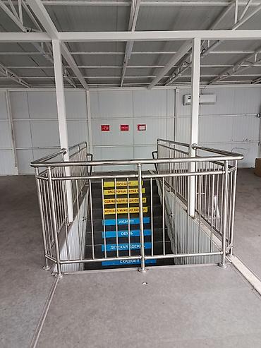 Готовые перила: Готовые перила, Материал: Нержавеющая сталь, Для лестницы, Новый — 28