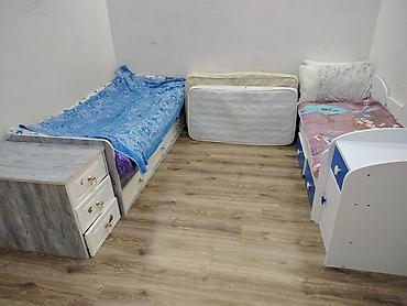 Uşaq otağı üçün komplekt mebel endirim olar besikleri var ama yellenmr
