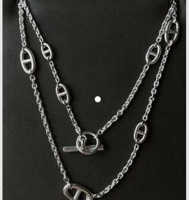серебряные цепочки мужские: Сотуар Hermes в серебре