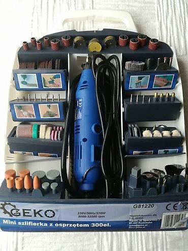 Električne brusilice: Multifunkcionalna mini brusilica GEKO G81220 – set od 300 delova — 3