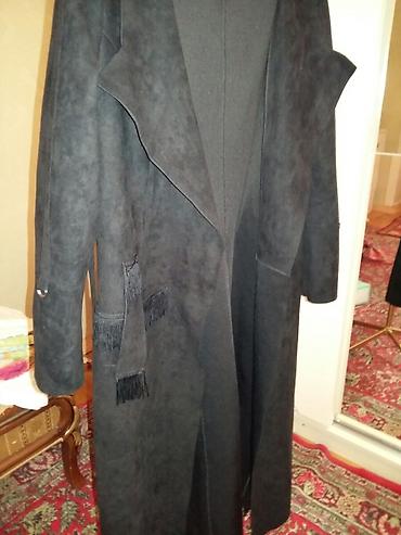 tebii sac satiram: Satilir Tovuzda. Uzun qara plaş .L razmer. Qalındır nabukdur. Yumşaq — 2