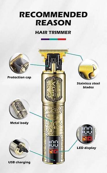 Trimmerlər və saç qırxan maşınlar: Saç qırxan maşın, Vgr, Yeni, Pulsuz çatdırılma, Ödənişli çatdırılma, Rayonlara çatdırılma — 9