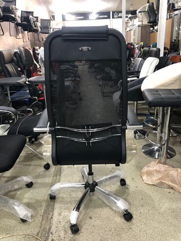 Ofis və oyun kresloları: Yeni, Təkərli, Qolları tənzimlənmir, Dəri — 3