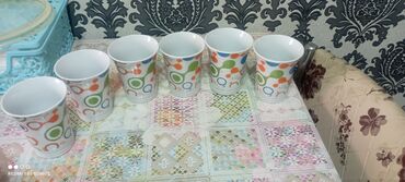 Çay dəstləri və servizlər: Çay dəsti, rəng - Ağ, Farfor