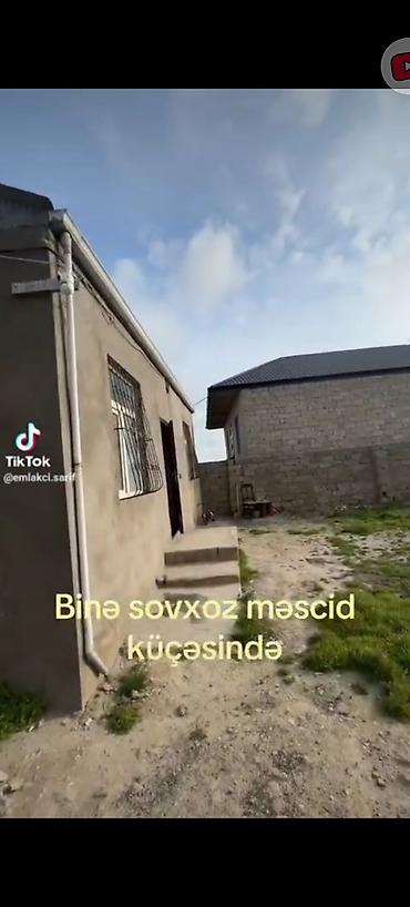 Uzunmüddətli kirayə evlər: Binə, sovxoz məscid küçəsində yerləşən həyətyanı ev. - Sahə: geniş — 1