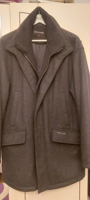 Paltolar: Palto, Pierre Cardin, 2XL, rəng - Boz — 10