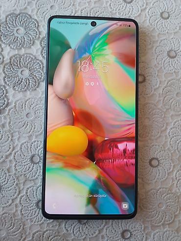 samsung 05: Samsung Galaxy A71, 128 GB, rəng - Mavi, İki sim kartlı — 1