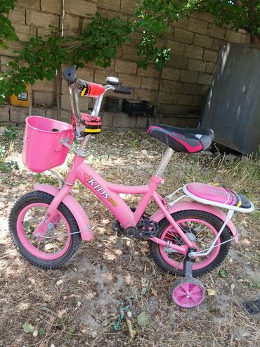 böyük velosiped: Yeni Dörd təkərli Uşaq velosipedi 16", sürətlərin sayı: 1, Ünvandan götürmə