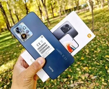 Redmi: Redmi, Redmi Note 12, Б/у, 256 ГБ, цвет - Черный, 2 SIM