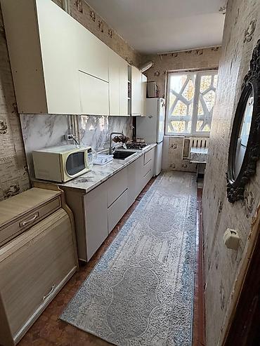 Квартиры: 3 комнаты, 78 м², Аламедин-1 мкр 105 серия, 4 этаж, Старый ремонт — 3