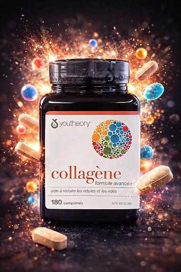 whey protein isolate: Youtheory Collagène – inkişaf etdirilmiş formul Məhsul — 1