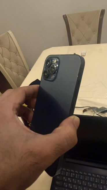 Apple iPhone: IPhone 12 Pro Max, 128 GB, Pacific Blue — 5