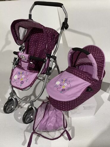 коляски для кукол бишкек: Коляска, цвет - Фиолетовый