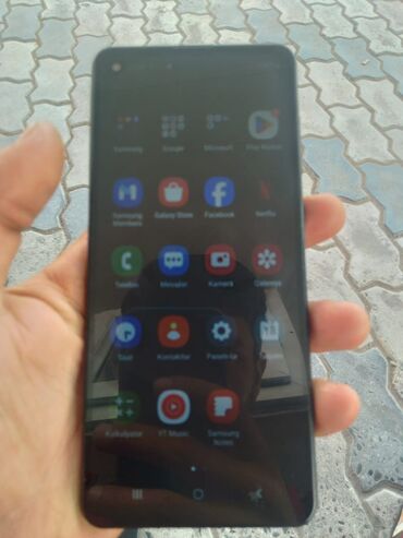 samsung telefonlar ucuz: Samsung Galaxy A21S, 32 GB, rəng - Göy