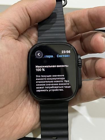 Apple Watch: Продаю Apple Watch Ultra 3 поколение 49 mm чёрные! Часы измеряют — 7