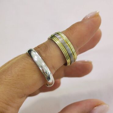 кольцо для пары: Обручальное кольцо Италия Серебро напыление жёлтое золото 925 пробы
