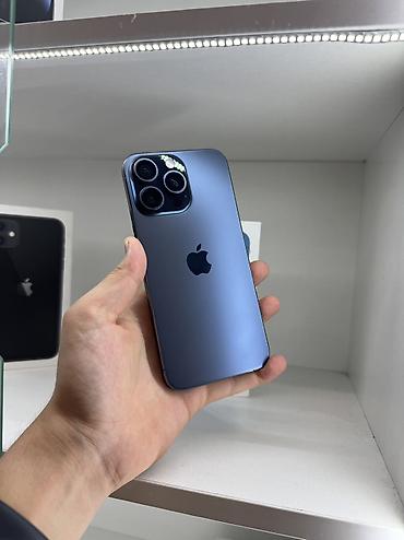 IPhone 15 Pro Max, Б/у, 256 ГБ, Blue Titanium, 89 %
