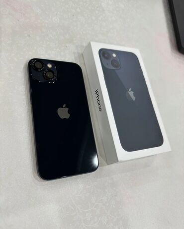 чехол на 13 про макс: IPhone 13, Б/у, 128 ГБ, Midnight, Защитное стекло, Чехол, Коробка, 89 %