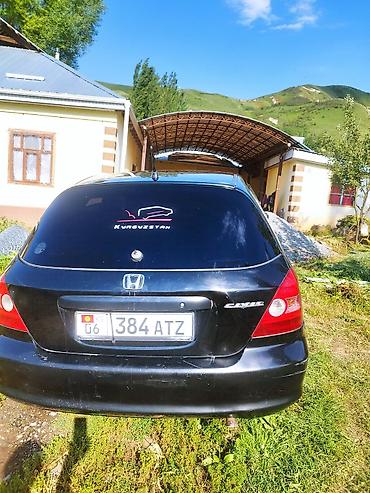 кытай мото: Honda Civic: 2003 г., 1.6 л, Кол менен иштөөчү, Бензин, Хетчбек — 9