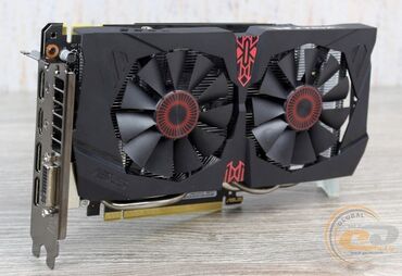 манитор для компьютера: Видеокарта, Б/у, Asus, GeForce GTX, 4 ГБ, Для ПК